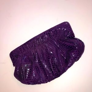Purple clutch